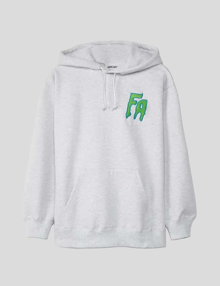 Felpa FUCKING AWESOME seduzione del mondo hoodie Heather Grey